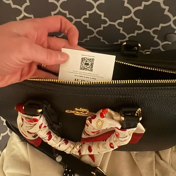 Coach Rowan Large Satchel - Picture 6 of 15